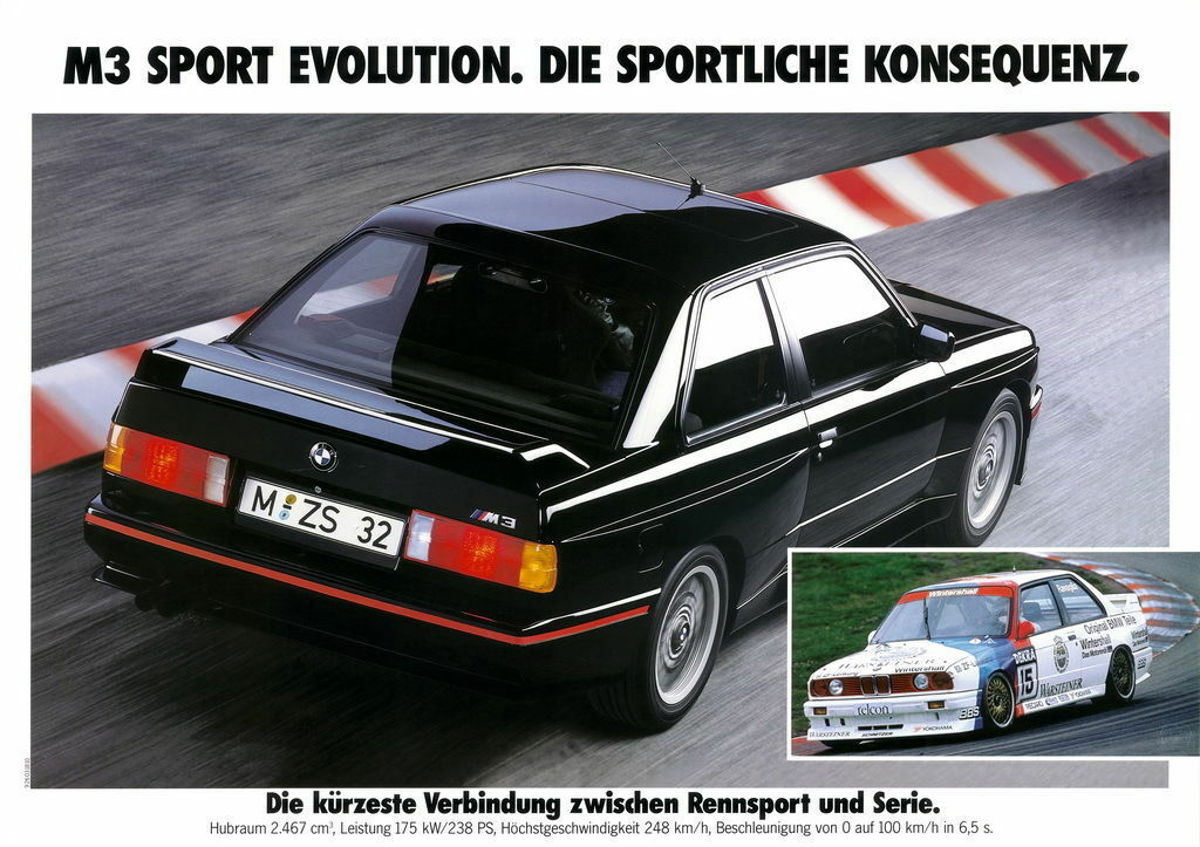 BMW Motorsport promotional poster